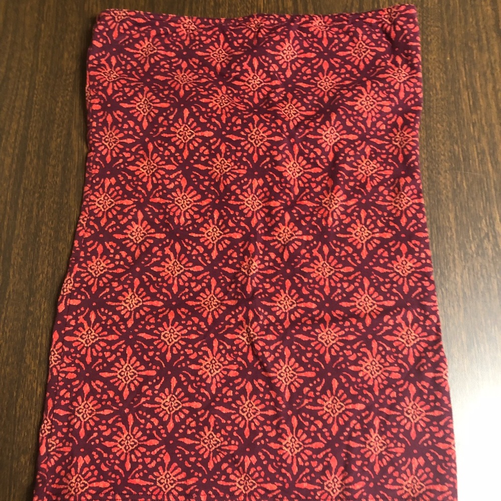 Pattern tube top